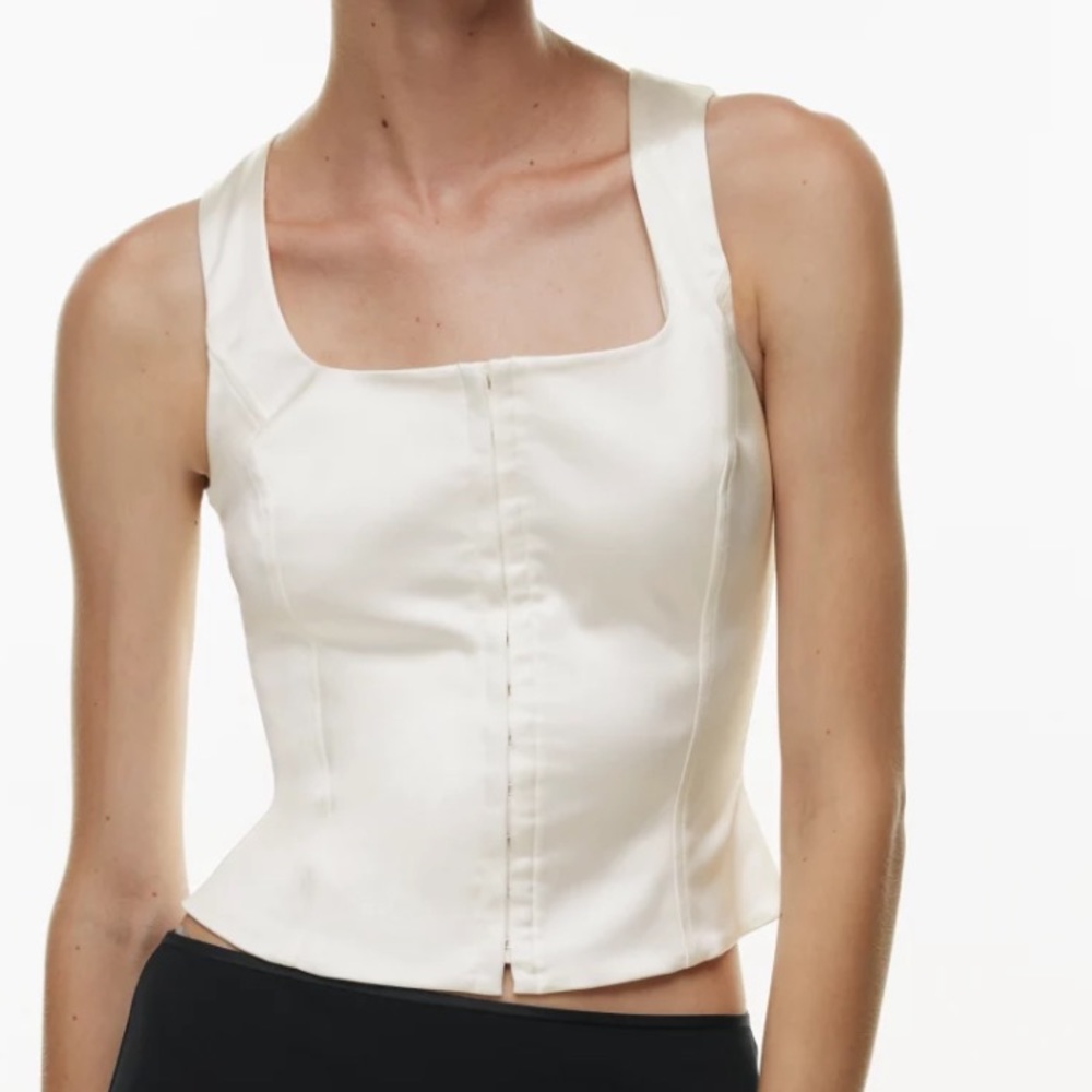 NWT Aritzia color light birch Roseland Bustier